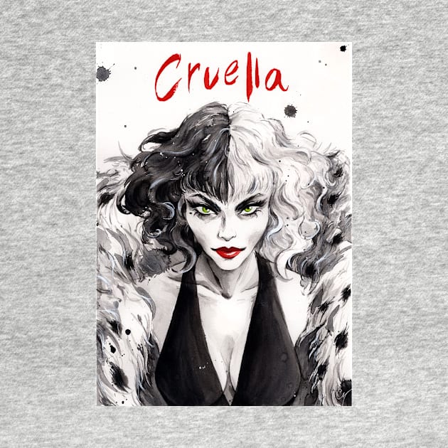 Cruella Fanart by mendic